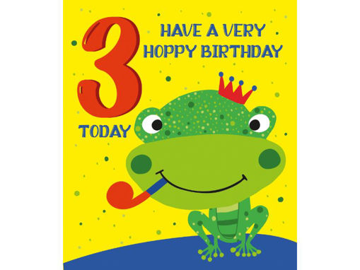 Picture of 3 TODAY BIRTHDAY CARD